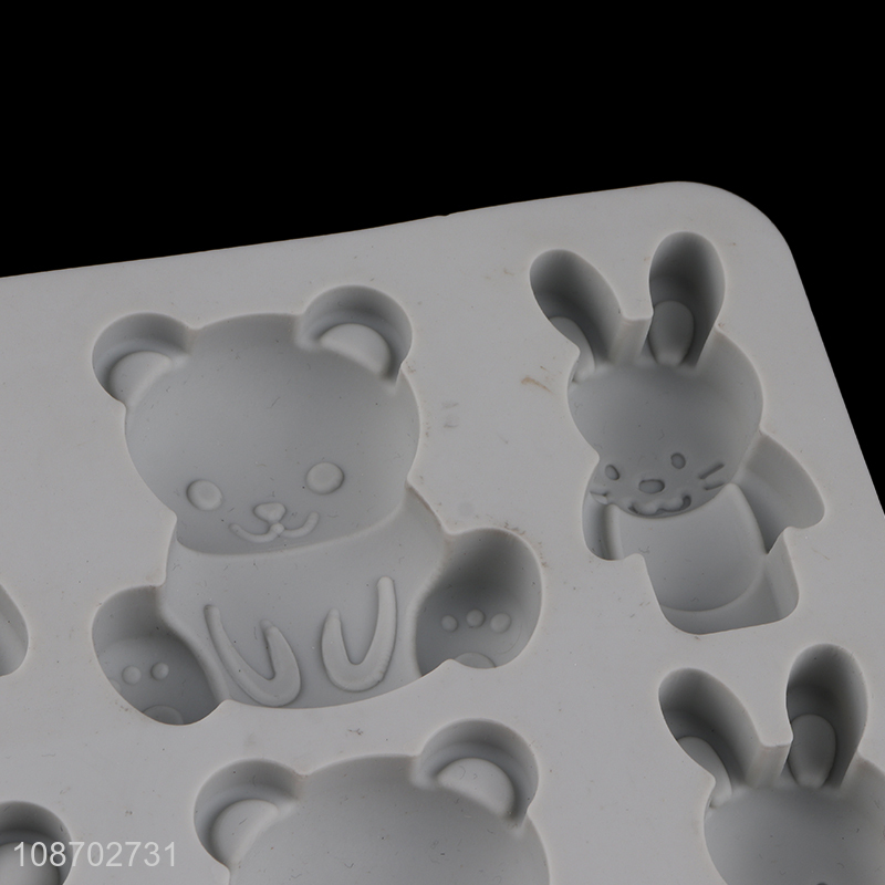 Hot items cartoon silicone cute diy candy mold chocolate mold for sale