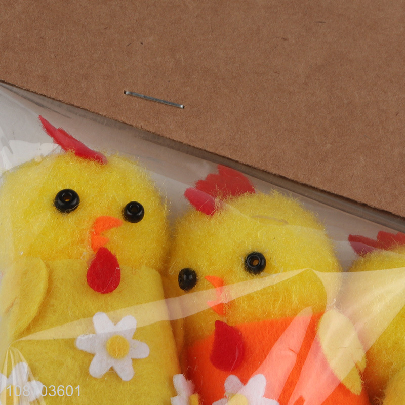Hot selling mini Easter chicks Easter chickens for Easter bonnet decor