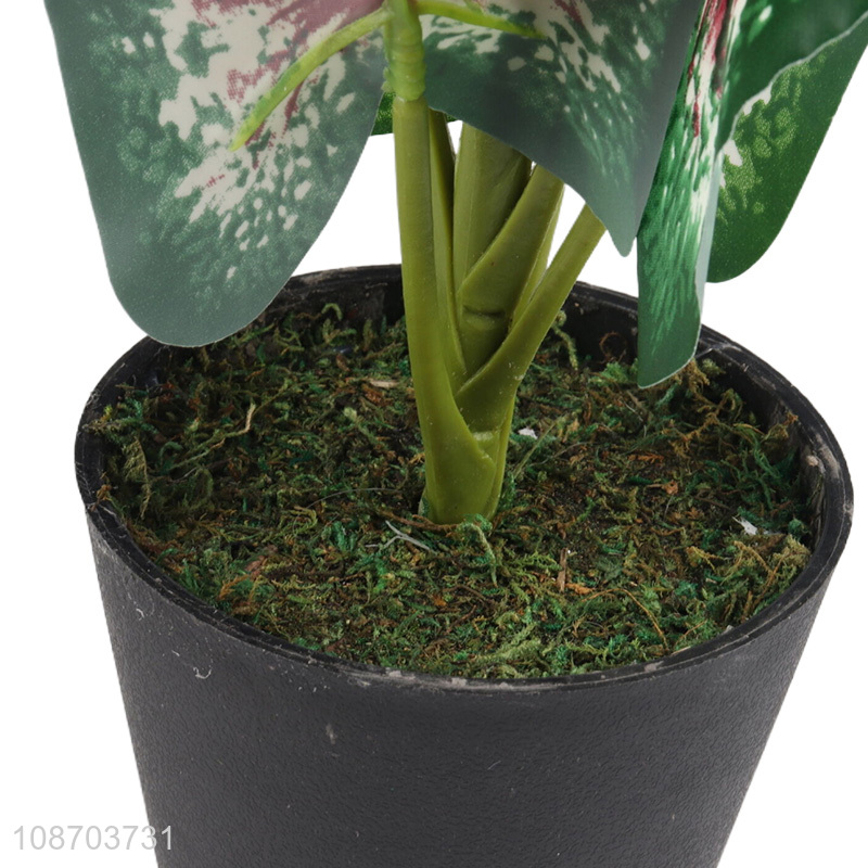 Hot selling artificial plant fake potted plant for home office decoration
