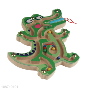 Yiwu market animal magnetic maze game memory game kids educational toys