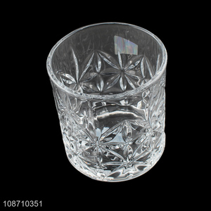 Wholesale 285ml clear glass cup whiskey glasses wine glasses for liquor