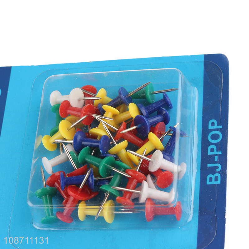 Yiwu factory plastic head pushpins office map wall nails for sale