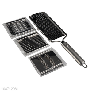 Good price stainless steel vegetable slicer multi-purpose grater for kitchen gadget
