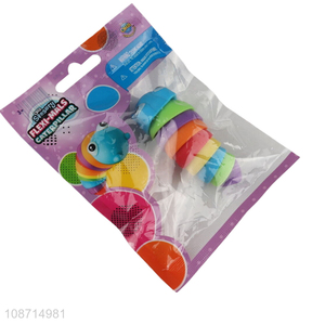 Good sale stress relief children's sensory toys caterpillar toys