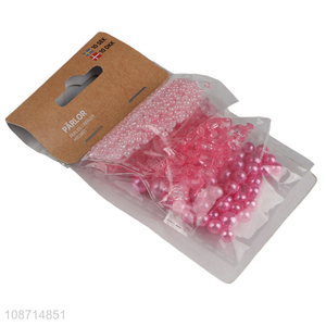 Best price pink manual diy beading toys girls toys for sale