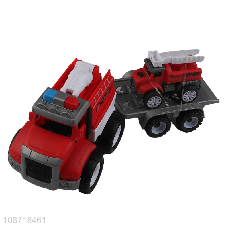 Good quality mini plastic truck model toys set for kids age 3+