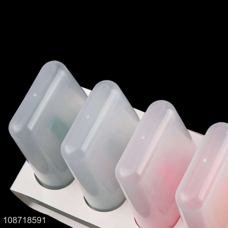 Hot selling 6pcs home ice pop mould ice pop maker wholesale