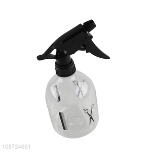Wholesale 500ml empty plastic spray bottle with trigger for hair styling