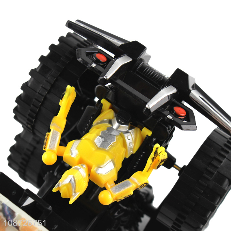 High quality catapult deformed graffiti cross-country truck toy for kids boys girls
