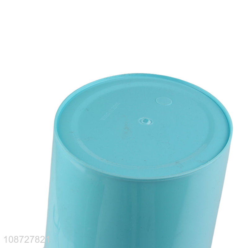 Top selling plastic indoor flip lid touchless trash can wholesale