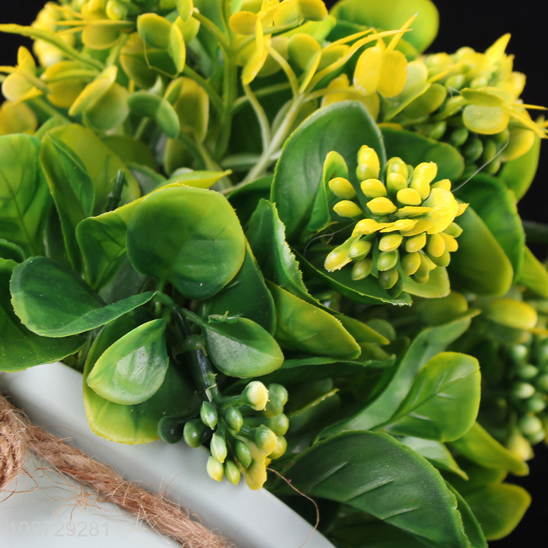 Good selling home décor plastic simulation bonsai artificial plants wholesale