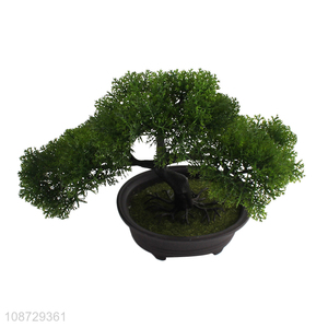 Hot products office decoration artificial bonsai fake plants for sale