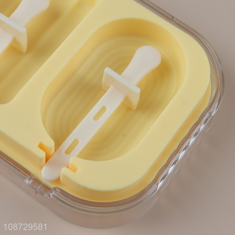 New products 4-cavity plastic ice pop molds ice pop maker
