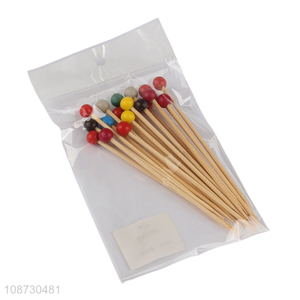 Hot products disposable party skewers food picks fruit sticks for sale