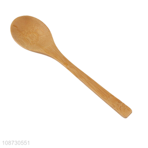 Top selling bamboo cutlery bamboo dessert tableware spoon wholesale
