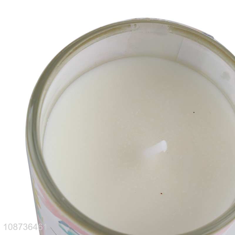 Good price romantic smokeless glass scented candle aromatic candle