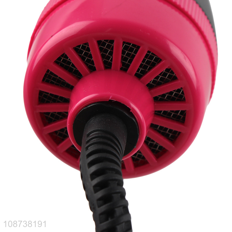 Yiwu market hot air brush electric styling brush hair dryer