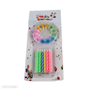 Online wholesale spiral birthday candles for birthday cake decoration