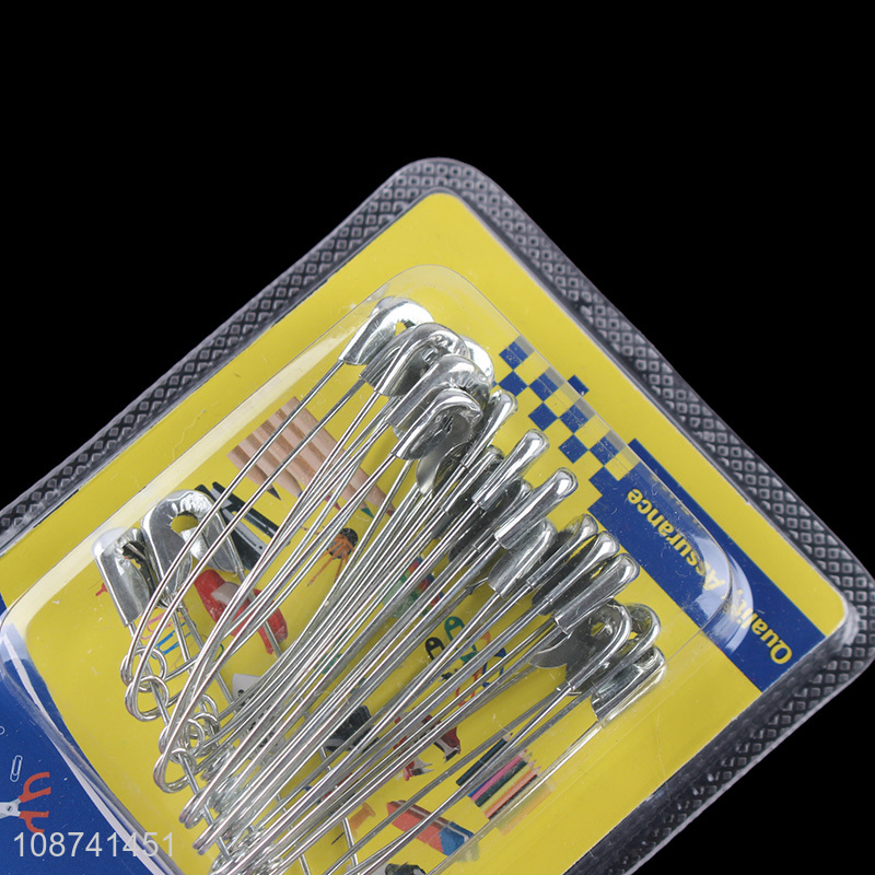Factory price multi-purpose office stationery safety pin set for sale