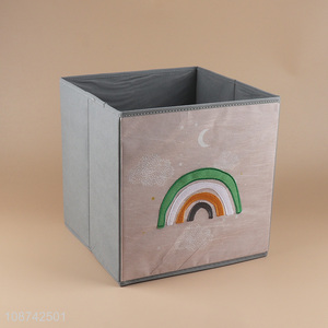 Good quality durable collapsible non-woven storage box cube organizer