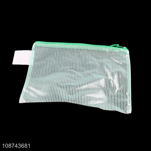 Good quality A5 waterproof <em>file</em> <em>bag</em> zippered plastic <em>file</em> pouch