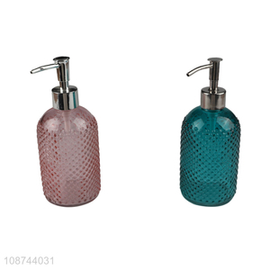 Yiwu market glass bathroom accessories liquid soap dispensers for sale
