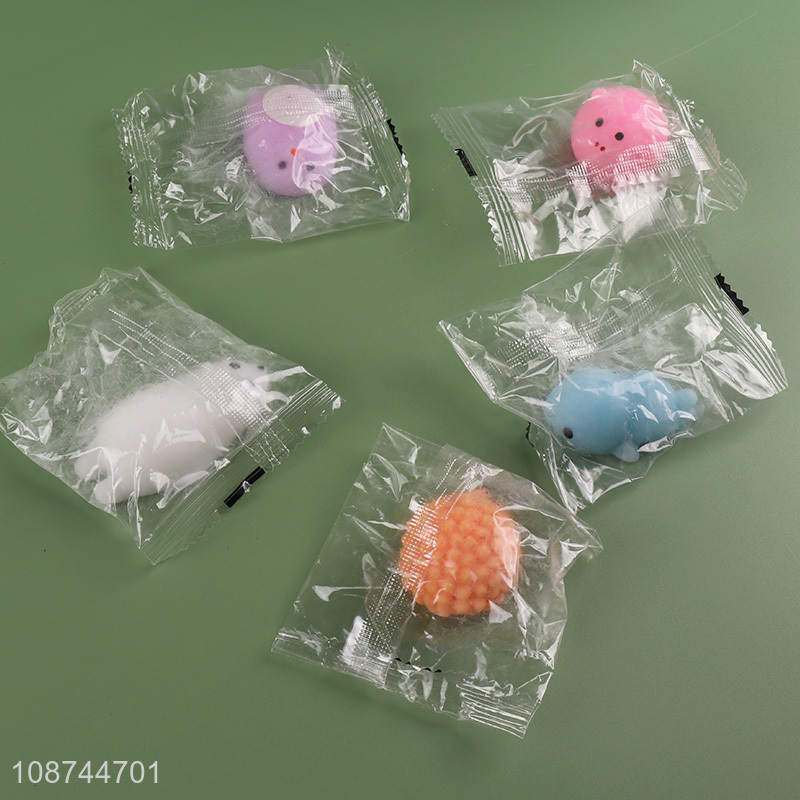 Best selling animal squishy tpr squeeze toys stress relief toys wholesale