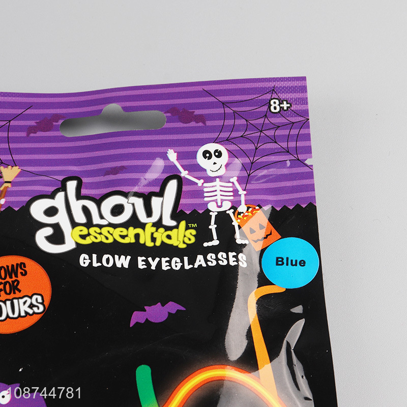 Online wholesale halloween party decoration party glowing glasses for adult