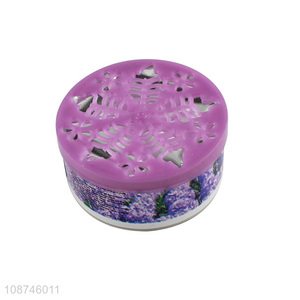 Online wholesale lavender scent gel air freshener for home toilet and car