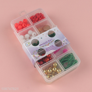 New arrival fashion jewelry girls handmade beads kit toys educational toys
