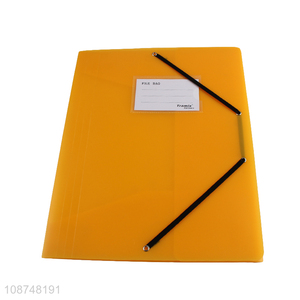 Factory supply A4 plastic pocket document <em>file</em> <em>folder</em> for school office