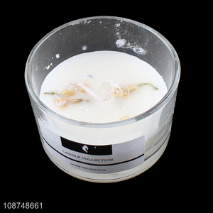 Online wholesale scented candle long lasting smokeless fragrance candle