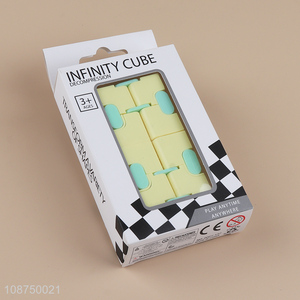 New arrival stress relief plastic infinity cube fidget toys