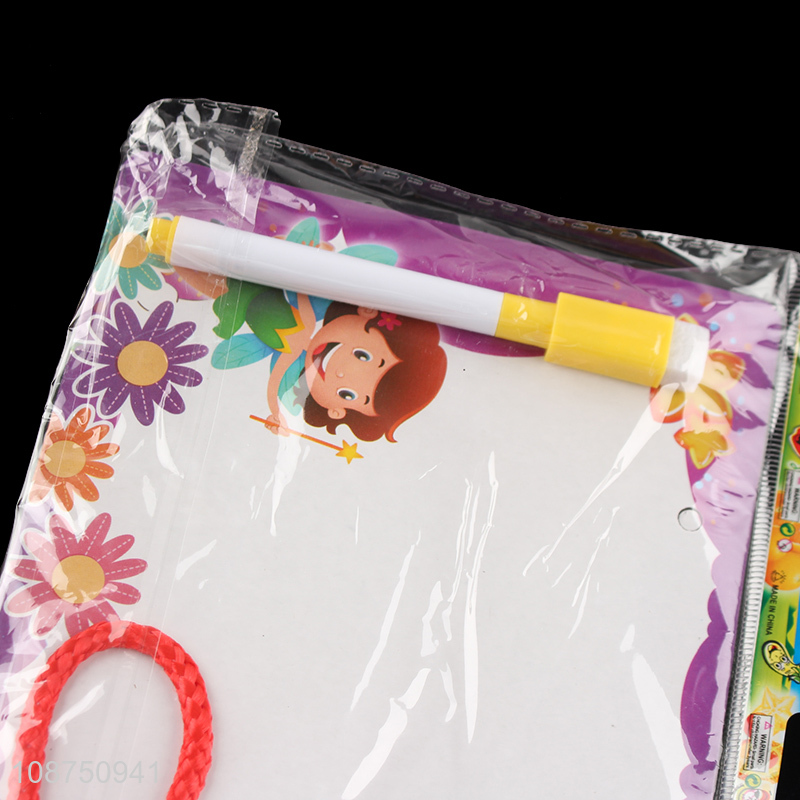 New product kids early learning whiteboard erasable cartoon drawing board