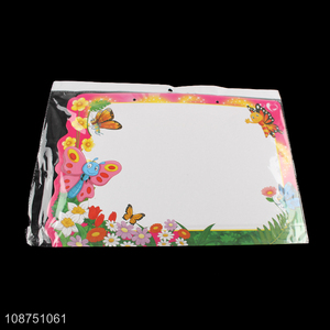 Wholesale cartoon drawing board dry erase doodle board for kids