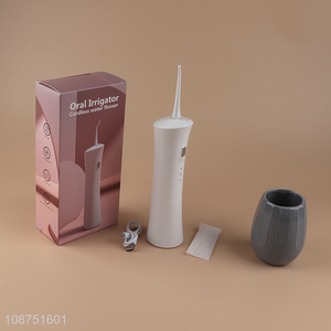 Top quality oral care oral irrigator cordless water dental flosser