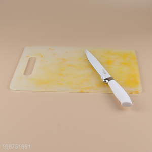 Good quality bpa free plastic cutting board thickened chopping block