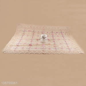 New style square home restaurant table cloth table cover for sale