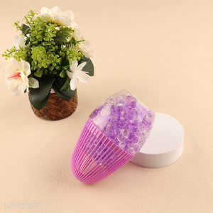 Wholesale crystal scented gel beads air freshener toilet odor absorber