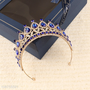 New product princess elegant rhinestone tiara crowns bridal accessories