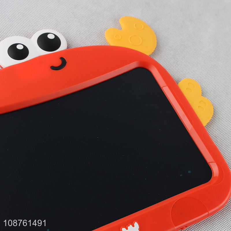 Popular products cartoon crab tablet writing painting board