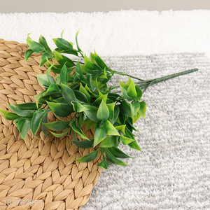 Wholesale 5 heads artificial plant faux greenery for indoor outdoor deocr