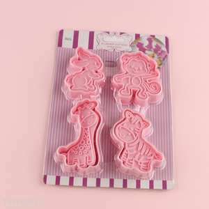 Top products cartoon animal shaped cookies mould pastry mould
