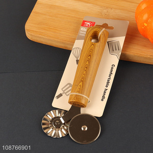 Factory supply double wheel pizza cutter
