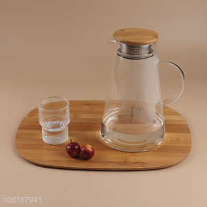 New arrival glass water jug
