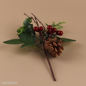 Low price decorative artificial christmas picks
