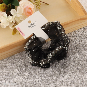 Popular products pearl hair scrunchies hair bands