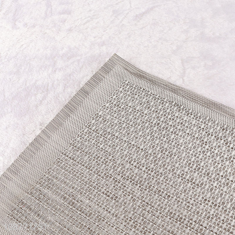 Good quality wipeable woven non-slip placemats
