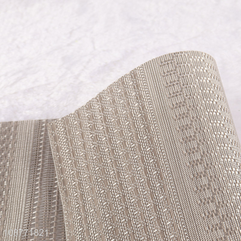Online wholesale laminated non-slip woven placemat