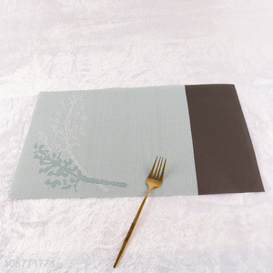 High quality woven plastic placemat table mat